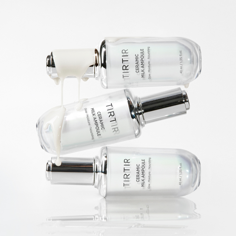 Kit TIRTIR Milky Skin Trio – Hidratação Profunda, Luminosidade Vidro e Textura Uniforme