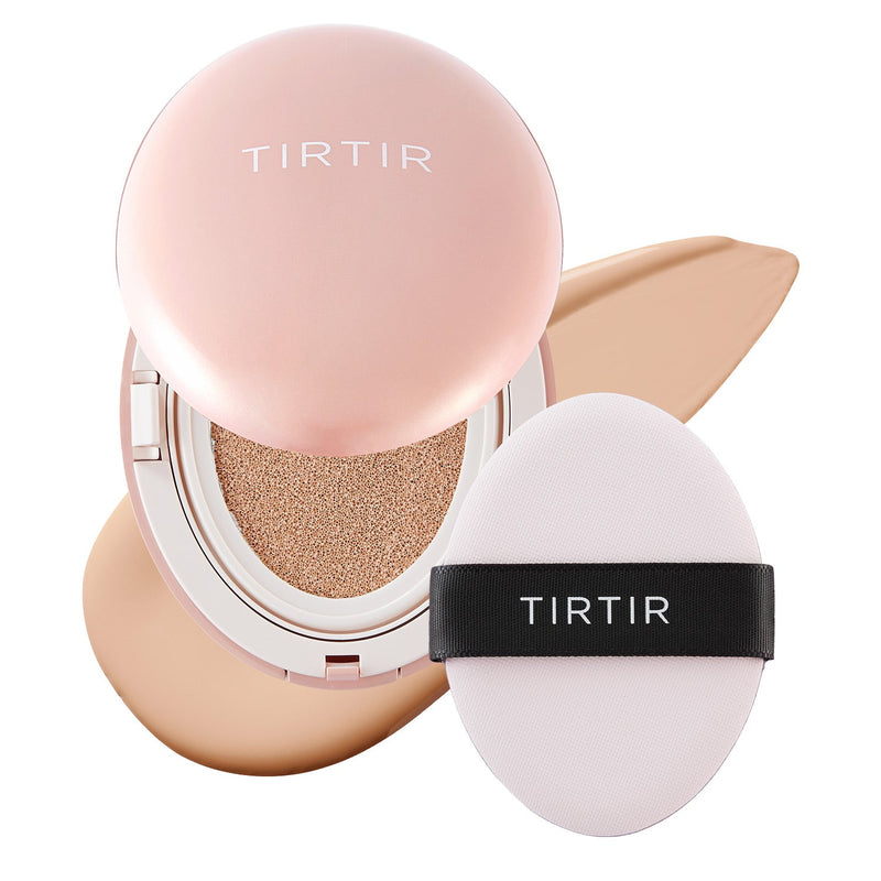 TIRTIR Base Cushion All Cover Ajustável 18g – Cobertura Impecável com Hidratação 72h