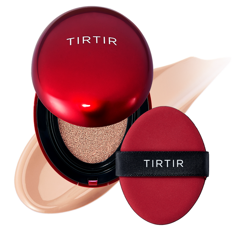 Base TIRTIR Mask Fit Red Cushion Mini 4,5g – Alta Cobertura e Acabamento Natural