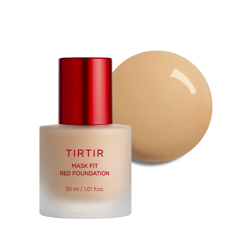Base Líquida TIRTIR Mask Fit Red Foundation – Cobertura Radiante e de Longa Duração