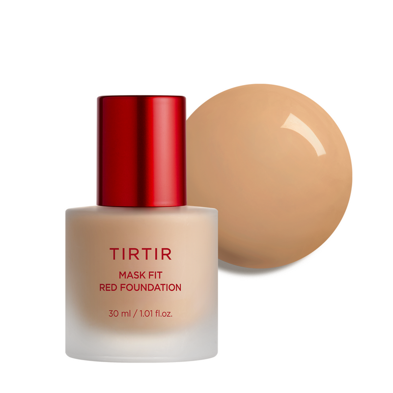 Base Líquida TIRTIR Mask Fit Red Foundation – Cobertura Radiante e de Longa Duração