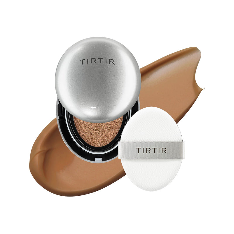Base Cushion TIRTIR Mask Fit Aura Mini 4,5g – Glow Radiante, Cobertura Ajustável e Praticidade Travel Size