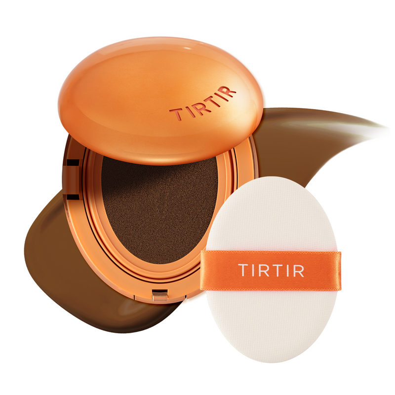 Base Cushion TIRTIR Mask Fit AI Filter 18g – Cobertura 72h, Controle da Oleosidade e Efeito Filtro Instantâneo