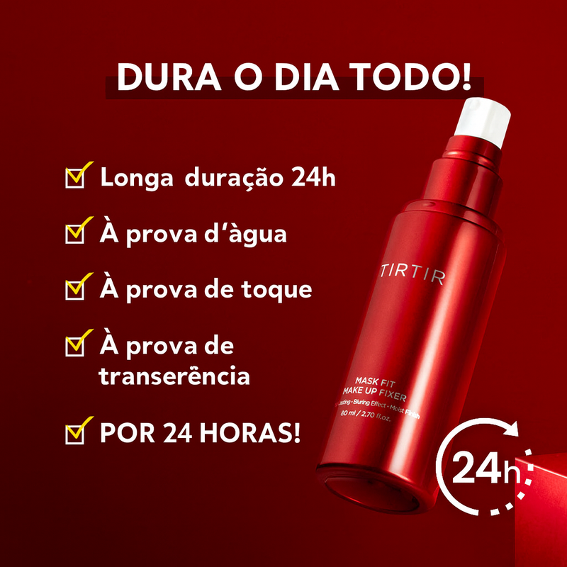 Fixador de Maquiagem TIRTIR Mask Fit – Longa Duração e Efeito Blur
