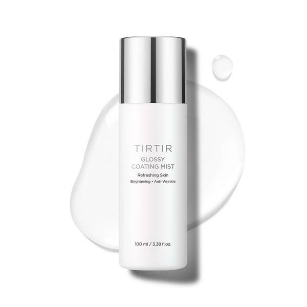 TIRTIR Glossy Coating Mist – Spray Hidratante e Fixador com Brilho Radiante para Maquiagem Duradoura