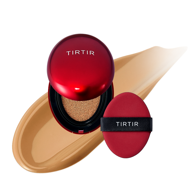 Base TIRTIR Mask Fit Red Cushion Mini 4,5g – Alta Cobertura e Acabamento Natural