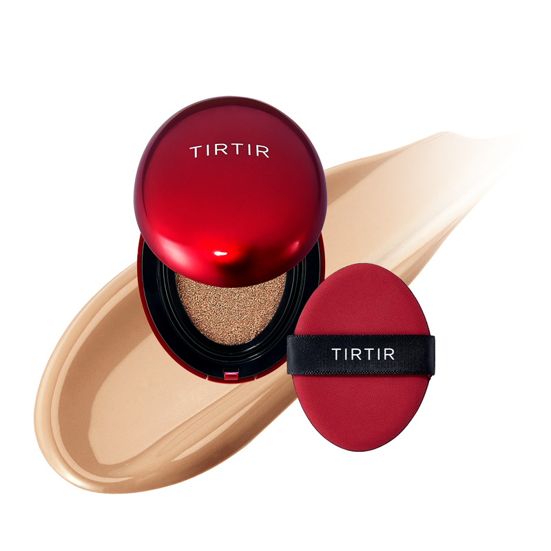 Base TIRTIR Mask Fit Red Cushion Mini 4,5g – Alta Cobertura e Acabamento Natural